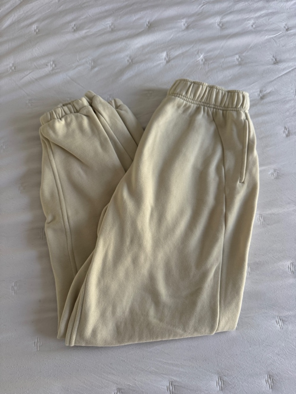 lululemon athletica Cream Track Pants